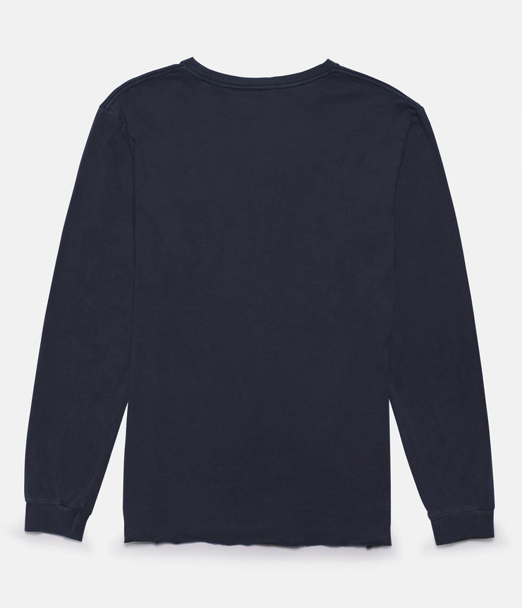 EVERYDAY WASH LS T-SHIRT DUSTED NAVY