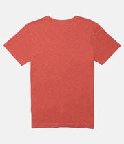 FLAG T-SHIRT DUSTED RED