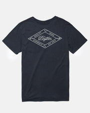 LABEL T-SHIRT BURNT BLACK