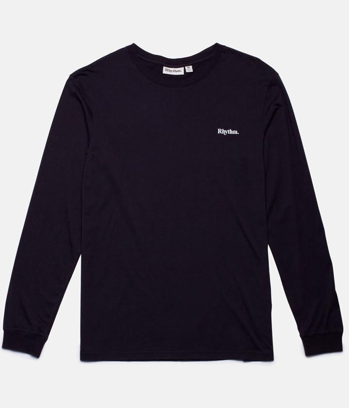 STAMP LS T-SHIRT BLACK