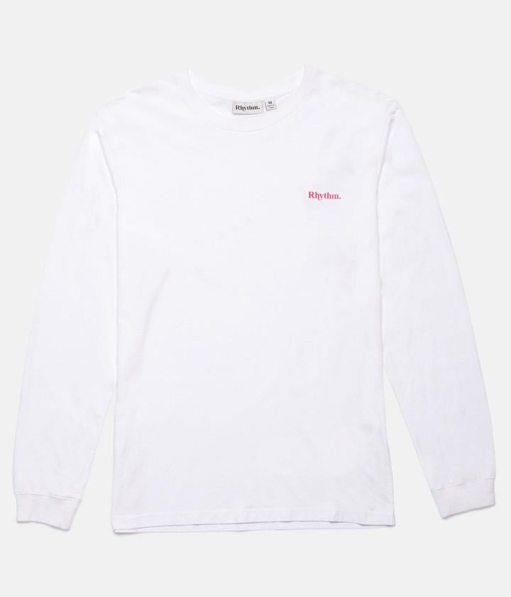 STAMP LS T-SHIRT WHITE