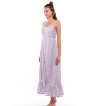 CASABLANCA DRESS ORCHID