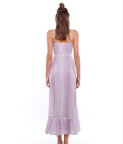 CASABLANCA DRESS ORCHID