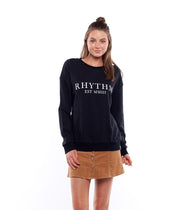 SIGNATURE PULLOVER BLACK