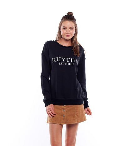 SIGNATURE PULLOVER BLACK