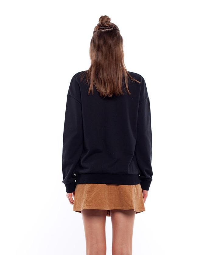 SIGNATURE PULLOVER BLACK