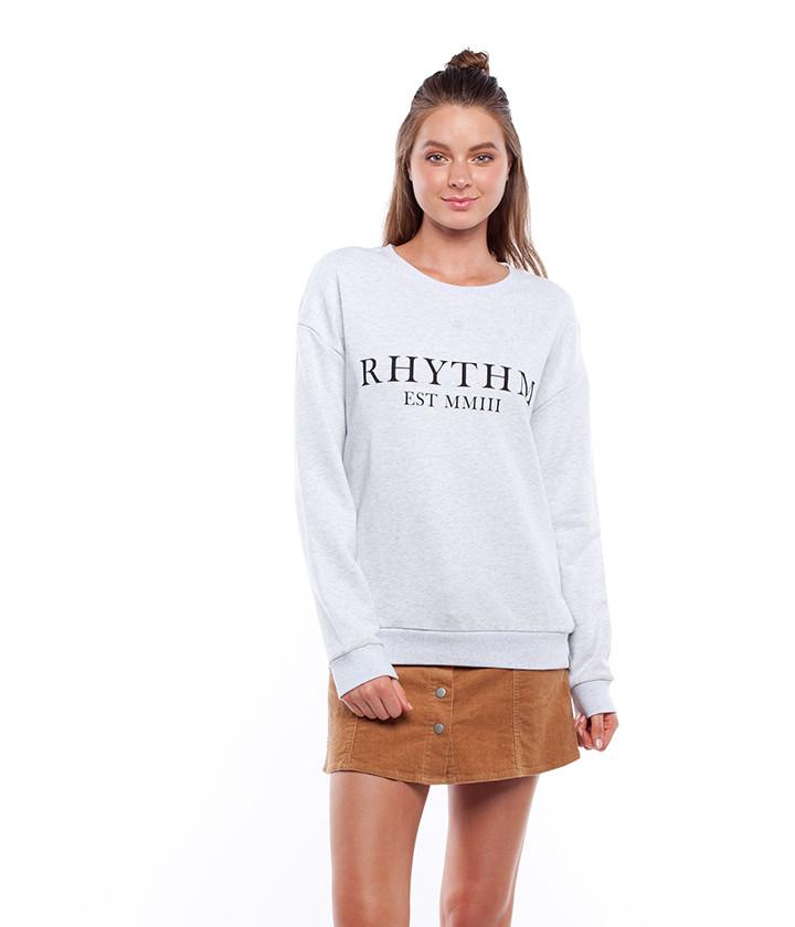 SIGNATURE PULLOVER GREY MARLE