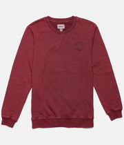 WASHED OUT PULLOVER VINTAGE RED